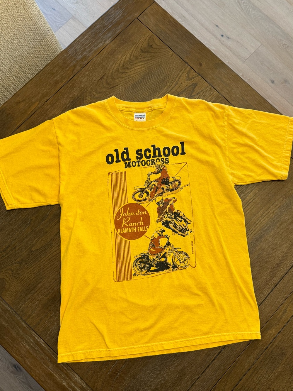 Old School Motocross Graphic Tee